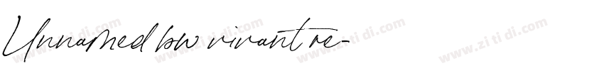 Unnamed bw vivant re字体转换